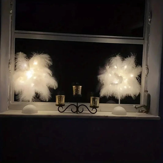 Feather Design LED Lamp